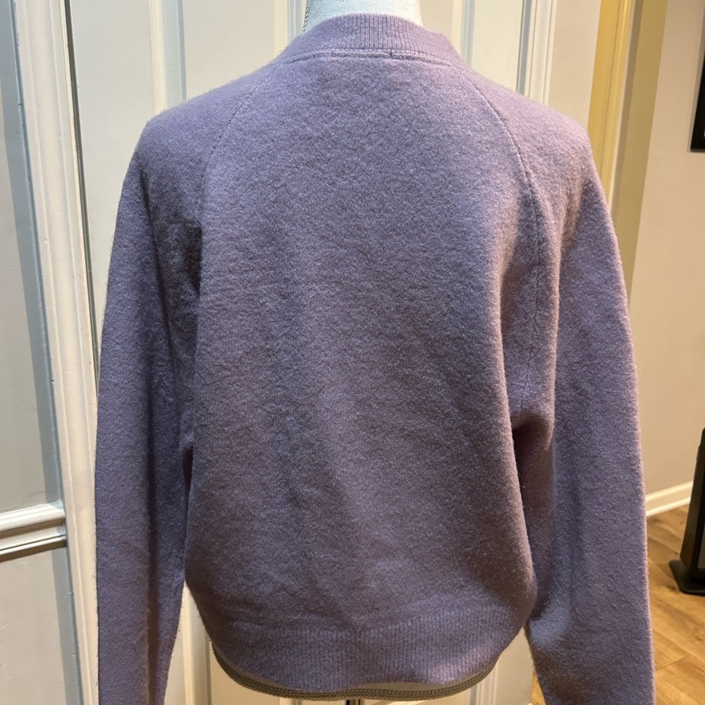 Aritzia TNA Lavender Women's Cardigan Medium - Picture 4 of 4